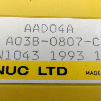 FANUC AAD04A A03B-0807-C051