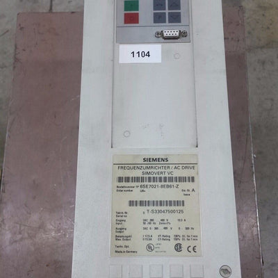 SIEMENS 6SE7021-8EB61