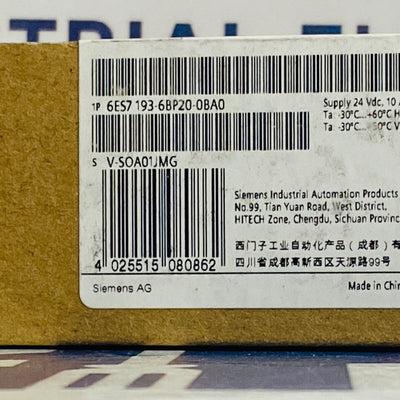 6ES7193-6BP20-0BA0