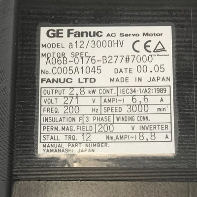 FANUC A06B-0176-B277