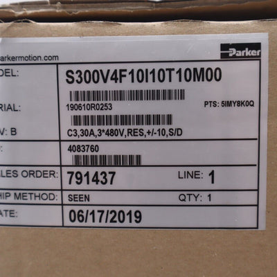 PARKER S300V4F10I10T10M00