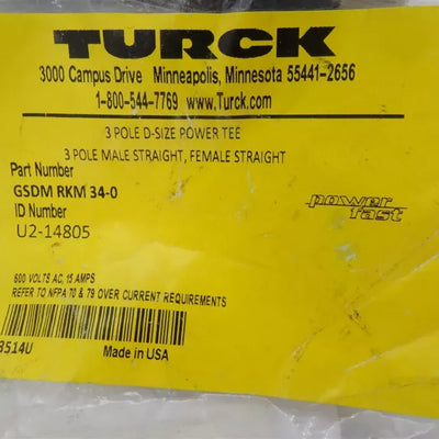 TURCK GSDM RKM 34-0