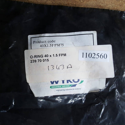 O-RING 40x1.5 FPM 239 70 015